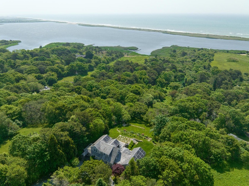 Waterfront South Shore Retreat with Private Dock and Water Views - Beach Home for sale in Chilmark, Massachusetts on Beachhouse.com