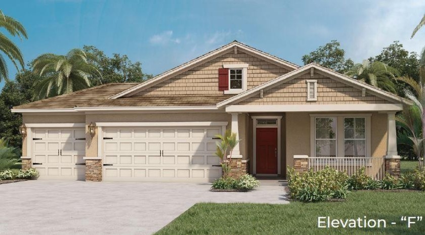 Halifax at Plantation presents the Destin, available to build in - Beach Home for sale in Ormond Beach, Florida on Beachhouse.com