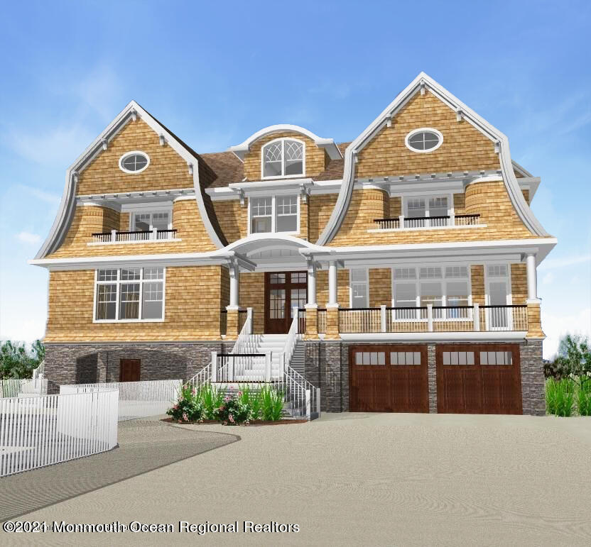 Under Construction Oceanfront - Merit Homes presents one of the - Beach Home for sale in Mantoloking, New Jersey on Beachhouse.com