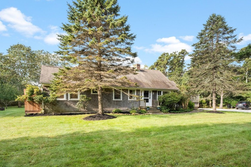 Private and serene on more than 2 acres, with over 2,500 s/f of - Beach Home for sale in West Tisbury, Massachusetts on Beachhouse.com