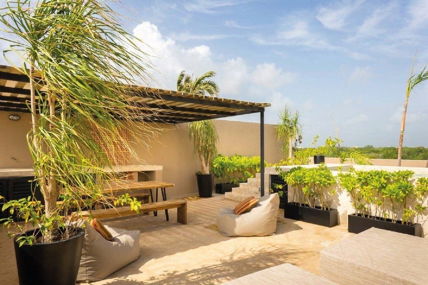 Located within the vibrant Zama Village in Tulum, Penthouse 206 - Beach Condo for sale in Tulum,  on Beachhouse.com