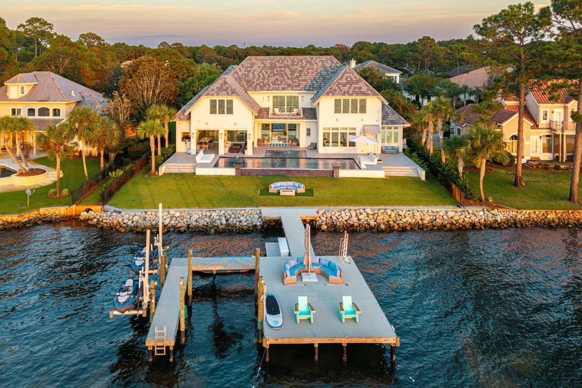 Rare Bayfront Opportunity. Constructed with concrete and just 3 - Beach Home for sale in Miramar Beach, Florida on Beachhouse.com