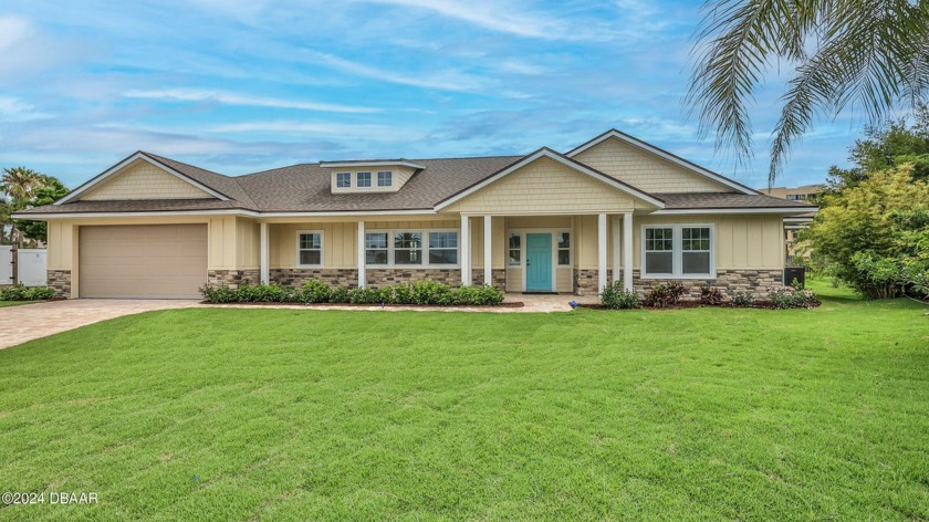 WELCOME TO THIS BRAND NEW 2024, 4 BEDROOM HOME. THE EXTERIOR IS - Beach Home for sale in Ponce Inlet, Florida on Beachhouse.com