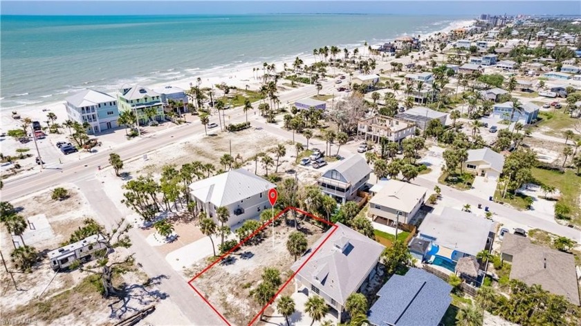 Build your dream home just steps from the Gulf of Mexico! Enjoy - Beach Lot for sale in Fort Myers Beach, Florida on Beachhouse.com