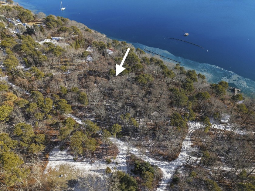 This 1.1-acre waterfront lot is located at the end of a quiet - Beach Lot for sale in Vineyard Haven, Massachusetts on Beachhouse.com