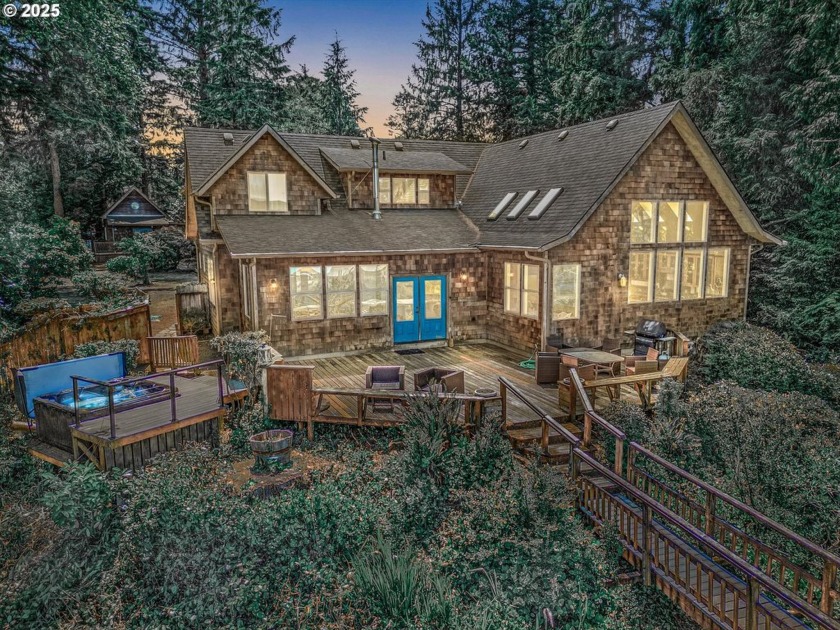 Welcome to your coastal paradise where rustic charm meets serene - Beach Home for sale in Waldport, Oregon on Beachhouse.com