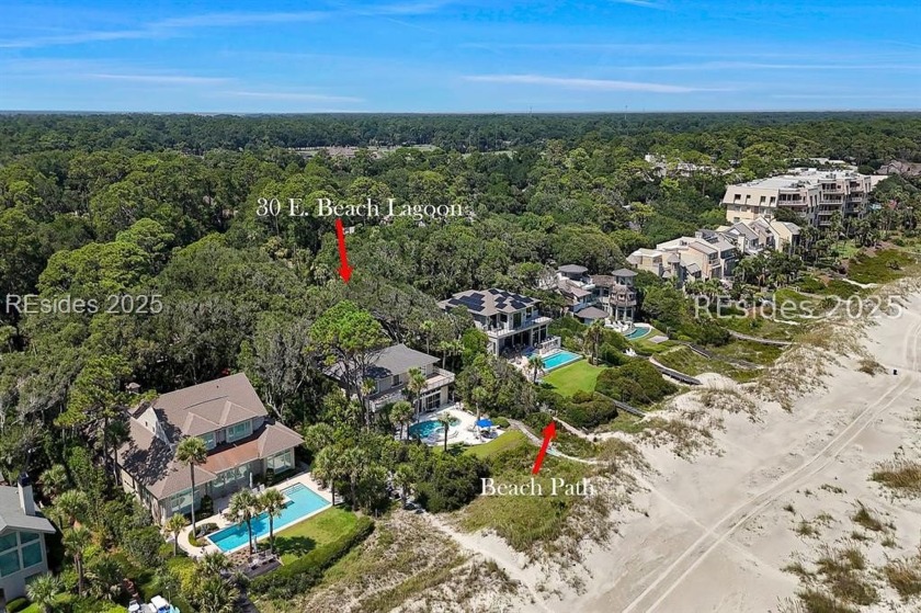Welcome to 30 E Beach Lagoon, a stunningly remodeled Oceanfront - Beach Home for sale in Hilton Head Island, South Carolina on Beachhouse.com