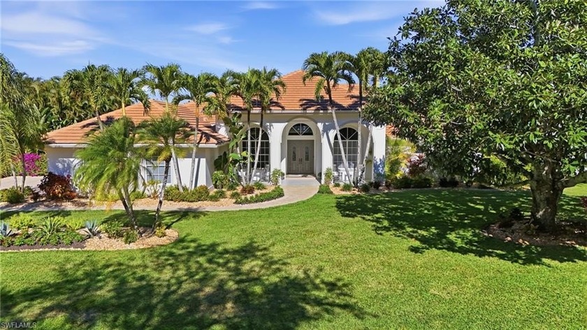 A lovely and spacious Estate home in a very special setting in - Beach Home for sale in Estero, Florida on Beachhouse.com