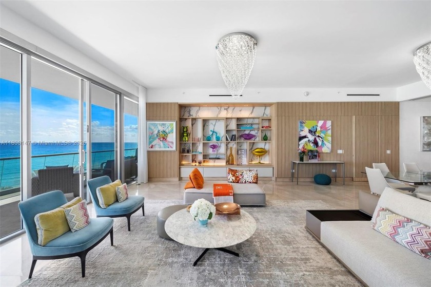 This sophisticated residence captivates with its soaring 12-foot - Beach Condo for sale in Sunny Isles Beach, Florida on Beachhouse.com