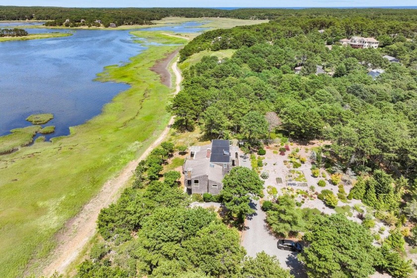 Set the gentle shore of Blackfish Creek just down the road from - Beach Home for sale in Wellfleet, Massachusetts on Beachhouse.com