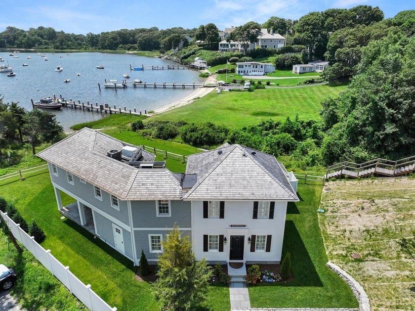 This unique home offers captivating views of Cotuit Bay and - Beach Home for sale in Cotuit, Massachusetts on Beachhouse.com