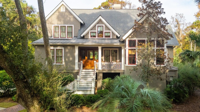 Gorgeous custom-built 4 Bedroom, 4.5 bath residence featuring - Beach Home for sale in Seabrook Island, South Carolina on Beachhouse.com
