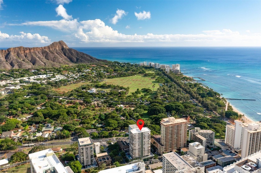 Crescent Park, Boutique and one of Waikiki's timeless - Beach Condo for sale in Honolulu, Hawaii on Beachhouse.com