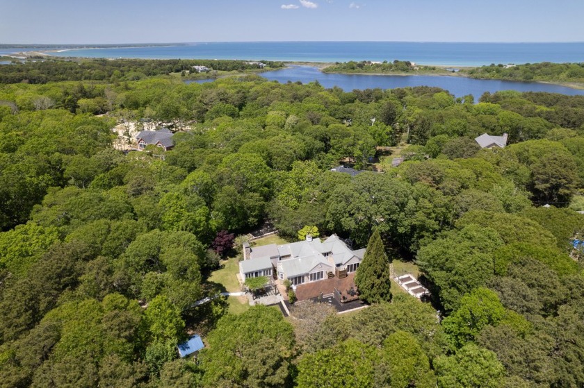 17 Oakdale Drive is perfectly positioned between Edgartown - Beach Home for sale in Edgartown, Massachusetts on Beachhouse.com
