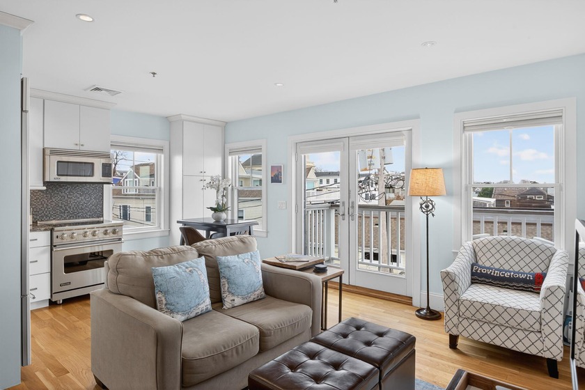 This enchanting one-bedroom, one-bath penthouse is a place where - Beach Condo for sale in Provincetown, Massachusetts on Beachhouse.com