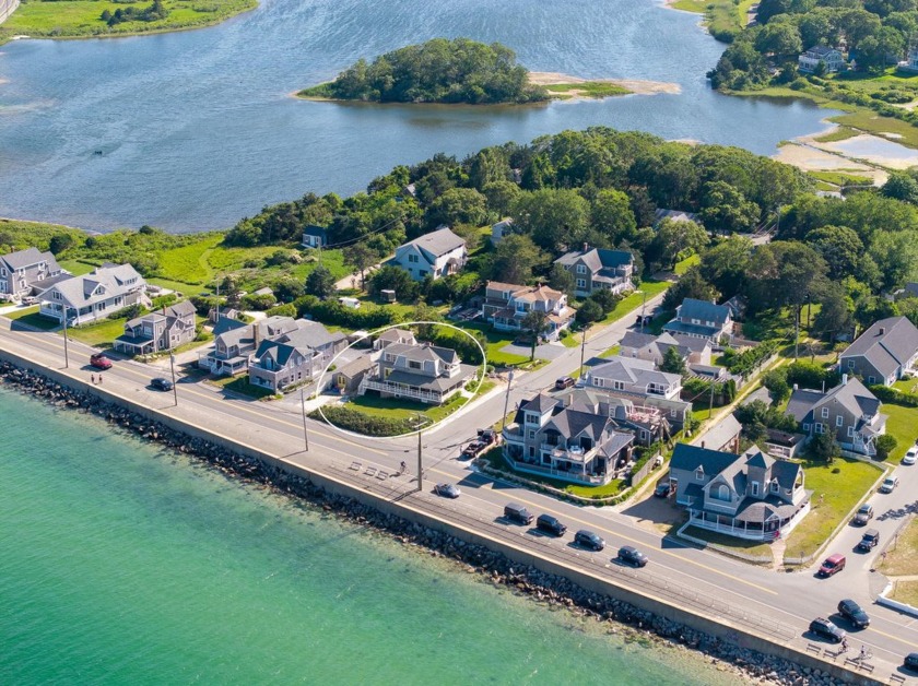 With a striking presence overlooking Nantucket Sound and just - Beach Home for sale in Oak Bluffs, Massachusetts on Beachhouse.com