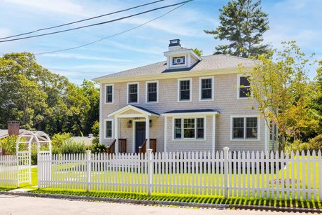 This meticulously renovated 1920s gem is nestled in the - Beach Home for sale in Vineyard Haven, Massachusetts on Beachhouse.com