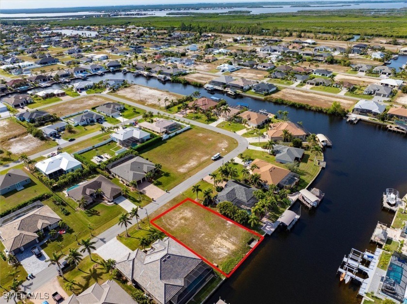 Amazing NW Cape Coral waterfront lot with the seawall in place! - Beach Lot for sale in Cape Coral, Florida on Beachhouse.com