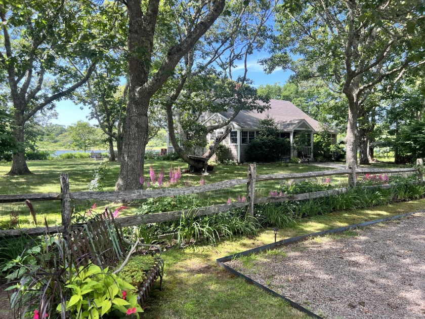 This waterfront compound is privately sited on 4.8 acres - Beach Home for sale in Edgartown, Massachusetts on Beachhouse.com