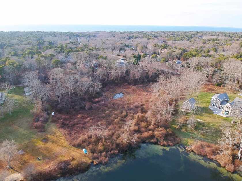 Waterfront on Great Pond, Eastham.  Two lots, 15 & 25 Beehive - Beach Lot for sale in Eastham, Massachusetts on Beachhouse.com