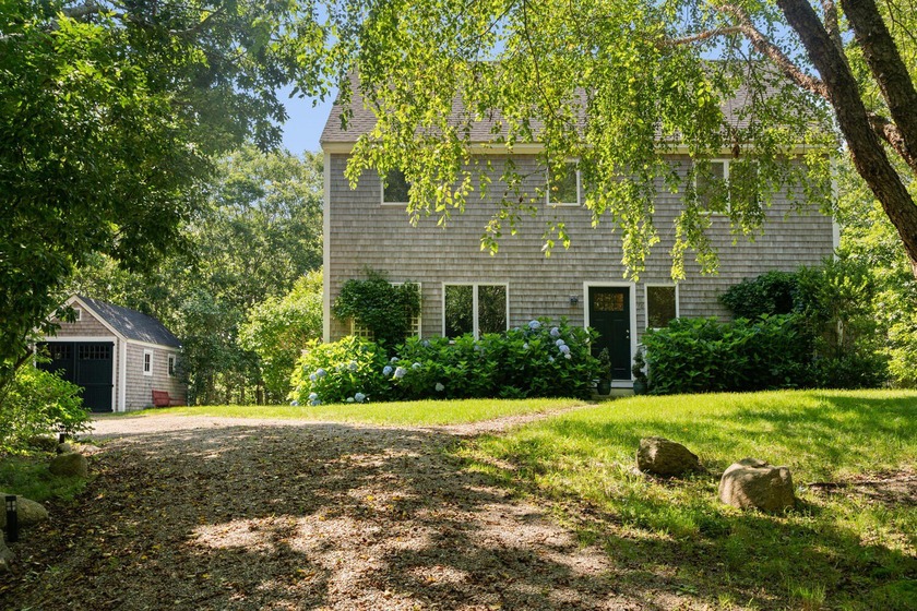 Nestled in a tranquil residential neighborhood, at the top of a - Beach Home for sale in Edgartown, Massachusetts on Beachhouse.com
