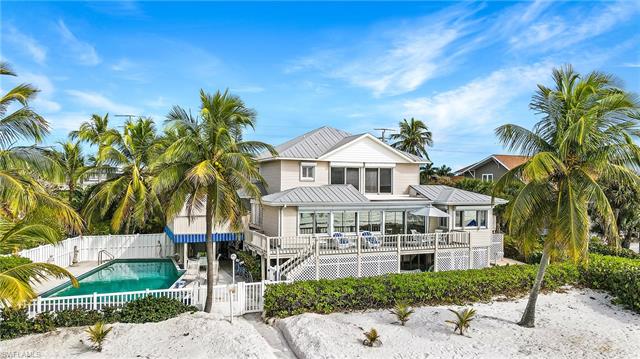 There are a very few remaining Olde Florida style Gulf-front - Beach Home for sale in Fort Myers Beach, Florida on Beachhouse.com