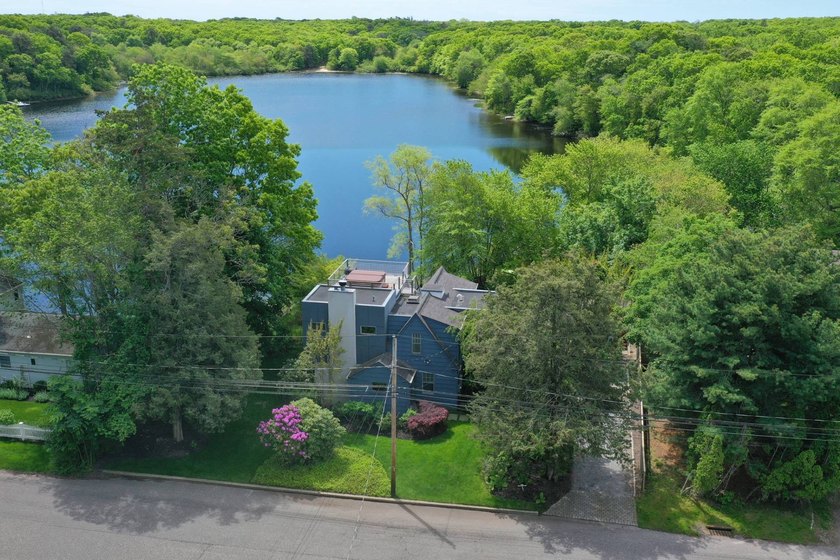 Experience the rare charm of a contemporary waterfront retreat - Beach Home for sale in Southampton, New York on Beachhouse.com