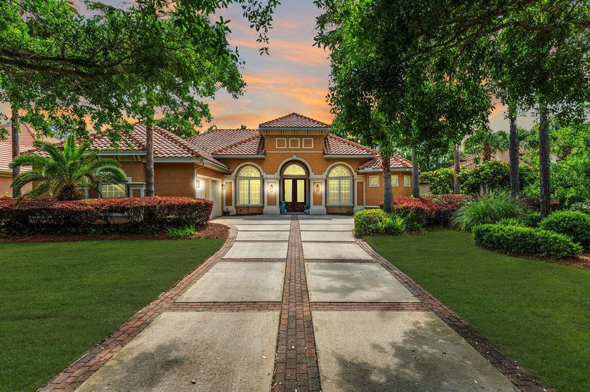 Experience refined, single-level living in the gated golf - Beach Home for sale in Destin, Florida on Beachhouse.com