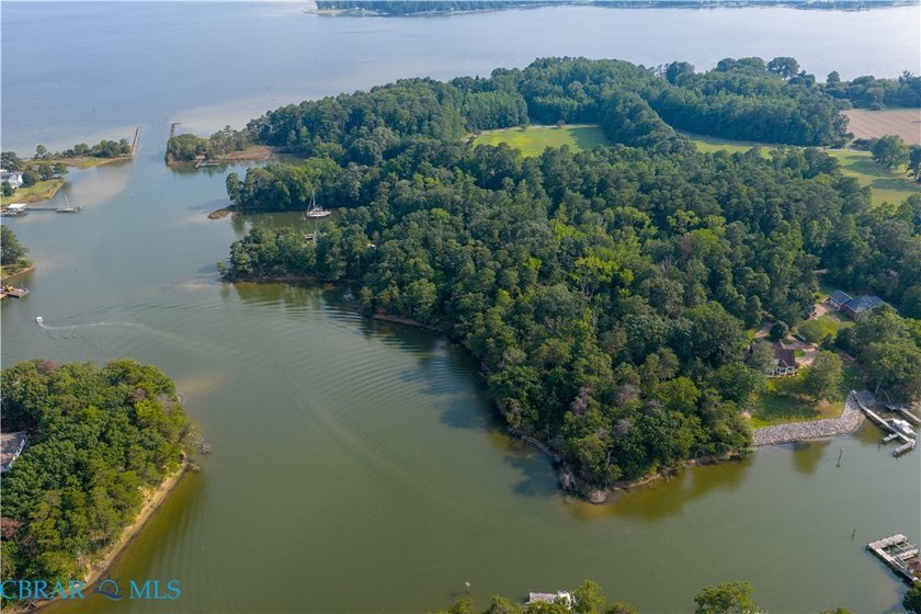 ~Waterfront Lot in on Moore's Creek in the Bland Point - Beach Lot for sale in Deltaville, Virginia on Beachhouse.com
