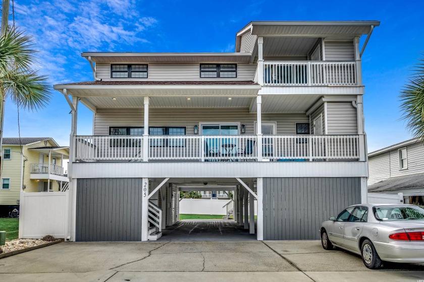 This spectacular home has 5 Bedrooms, 3 1/2 Baths, across the - Beach Home for sale in North Myrtle Beach, South Carolina on Beachhouse.com