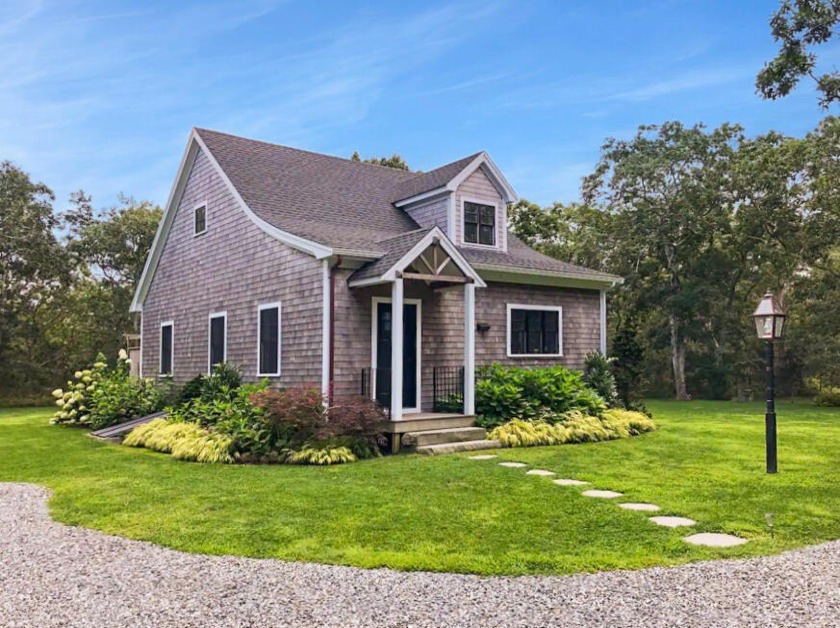 Discover this private Katama retreat, perfectly situated on over - Beach Home for sale in Edgartown, Massachusetts on Beachhouse.com