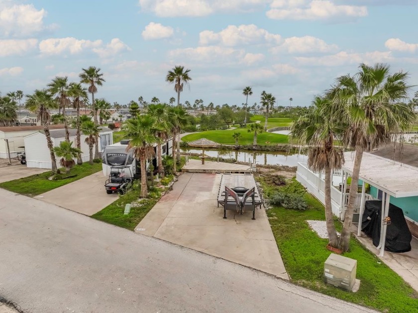 Here is a concrete pad for your RV or future home in Long Island - Beach Lot for sale in Port Isabel, Texas on Beachhouse.com
