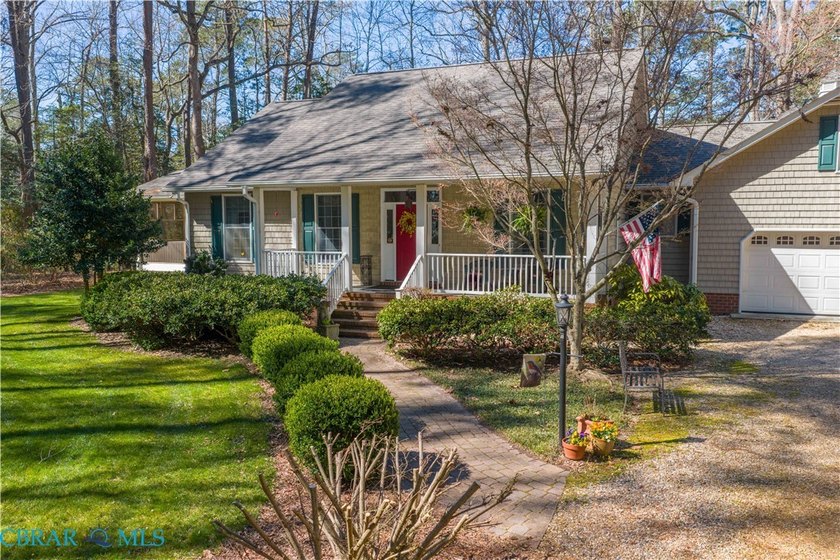 Private retreat situated on 4.4 acres in desirable Wilton Creek - Beach Home for sale in Hartfield, Virginia on Beachhouse.com