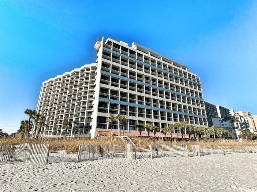 DIRECT OCEANFRONT efficiency unit for sale at the popular Ocean - Beach Condo for sale in Myrtle Beach, South Carolina on Beachhouse.com