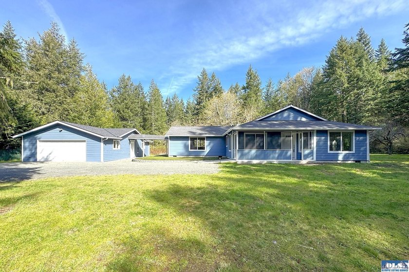 Tucked away privacy with surrounding trees (including fruit - Beach Home for sale in Sequim, Washington on Beachhouse.com