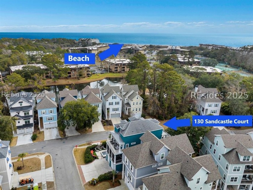 This Custom-Built 5BR/4BA beach retreat is nestled within the - Beach Home for sale in Hilton Head Island, South Carolina on Beachhouse.com