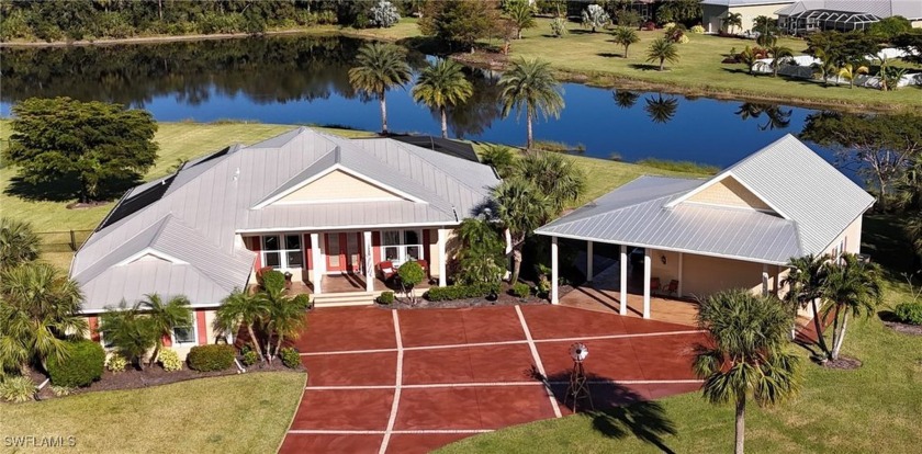 Waterfront 3br+den/ 3Bath old Florida style home in exclusive - Beach Home for sale in Fort Myers, Florida on Beachhouse.com