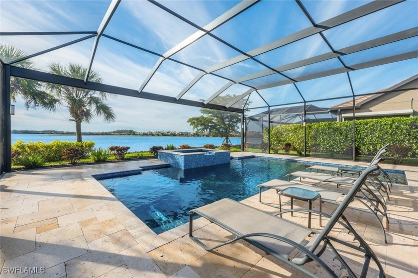 STUNNING SOUTH FACING 3 BEDROOM/2 BATH, POOL & SPA HOME on a - Beach Home for sale in Estero, Florida on Beachhouse.com