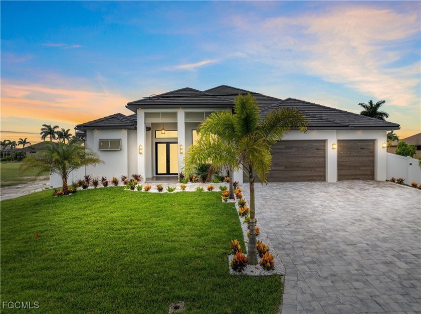 Prepare to be CAPTIVATED by this CONTEMPORARY MASTERPIECE built - Beach Home for sale in Cape Coral, Florida on Beachhouse.com