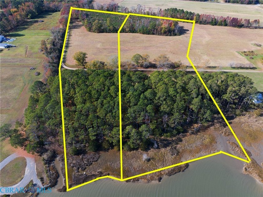 A rare chance to secure two waterfront parcels totaling 21.18 - Beach Acreage for sale in Moon, Virginia on Beachhouse.com