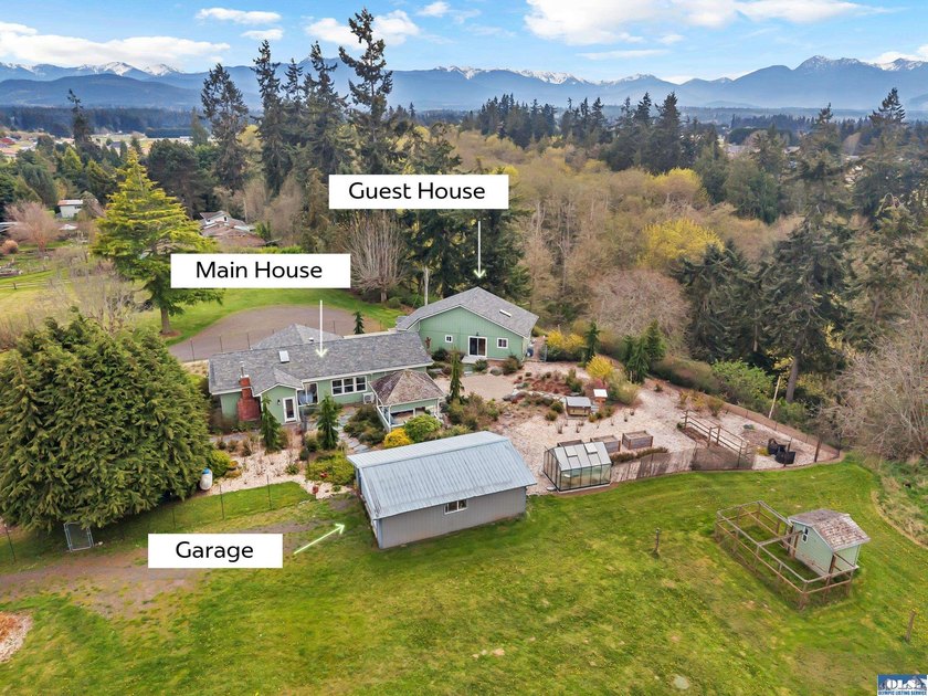 5.83ac Estate w/ADU near Olympic Discovery Trail. Modern remodel - Beach Home for sale in Sequim, Washington on Beachhouse.com