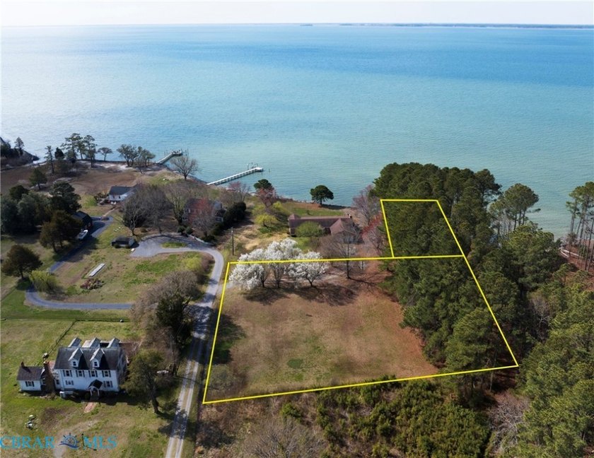 Mobjack Bay waterfront on 1.25 Acres - Sandy Bottom - Cleared - Beach Lot for sale in Port Haywood, Virginia on Beachhouse.com