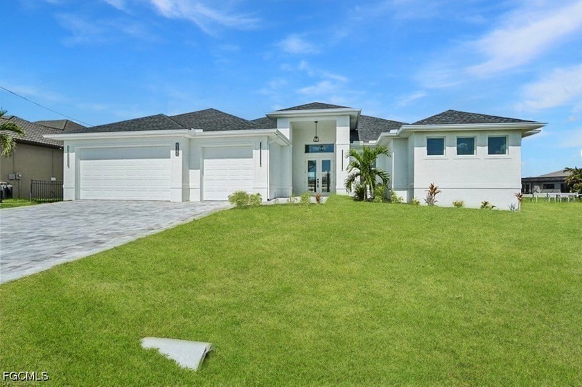 Stunning New Construction 2025 BUILD ! Located on a Beautiful - Beach Home for sale in Cape Coral, Florida on Beachhouse.com