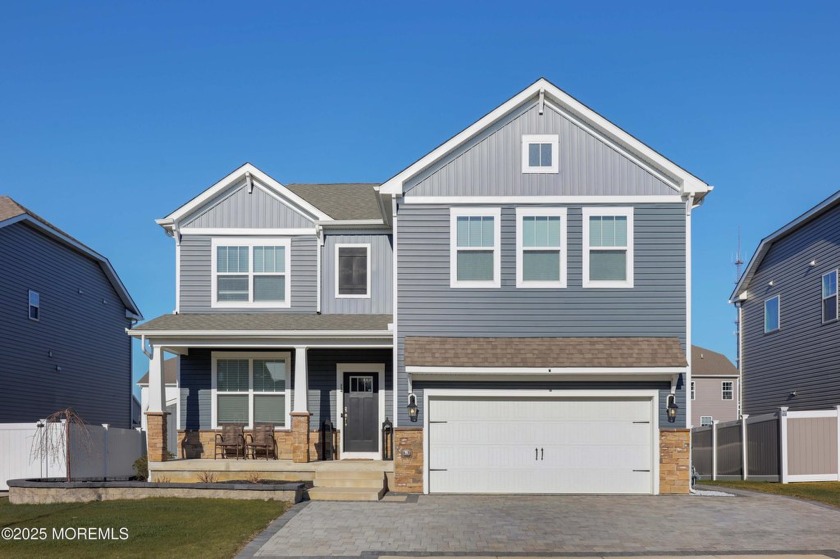 This stunning 4-bedroom, 3.5-bathroom home, built in 2022 - Beach Home for sale in Manahawkin, New Jersey on Beachhouse.com