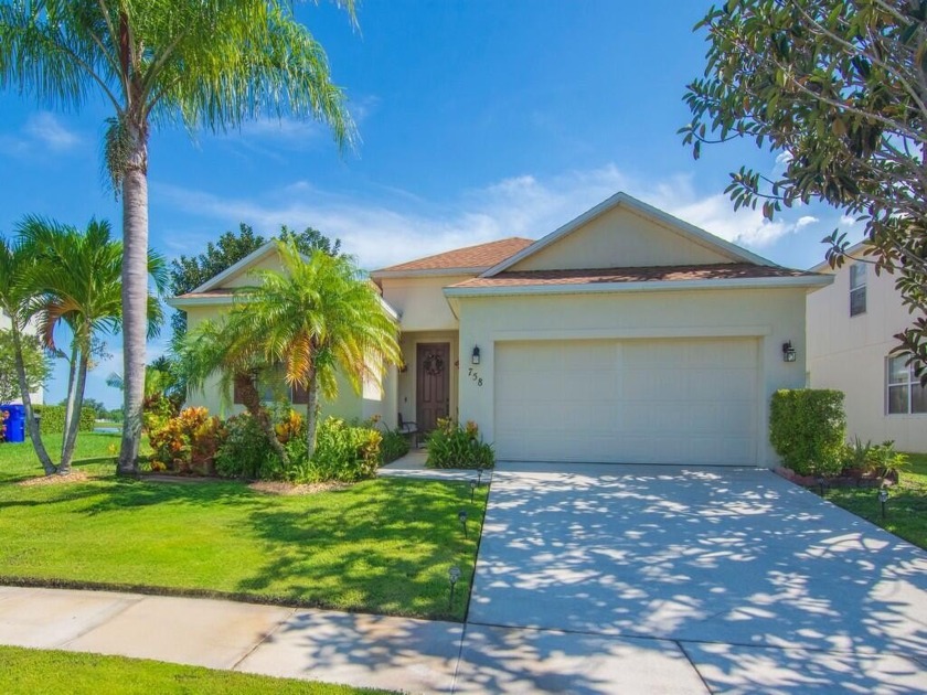 Stunning lakefront 3BR/2BA home in the gated community of - Beach Home for sale in Vero Beach, Florida on Beachhouse.com
