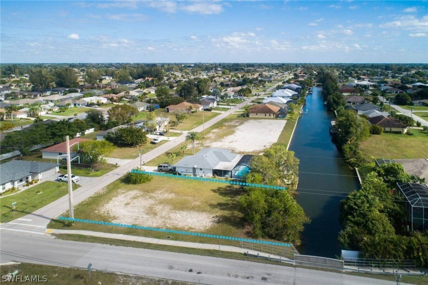 WATERFRONT GULF ACCESS CANAL CORNER OVERSIZED  PROPERTY SOUTH - Beach Lot for sale in Cape Coral, Florida on Beachhouse.com