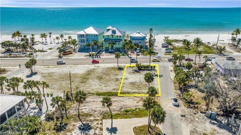 SUNSET LOVERS HERE IT IS!! This PRIME CORNER LOT 50' x 100' +/- - Beach Lot for sale in Fort Myers Beach, Florida on Beachhouse.com