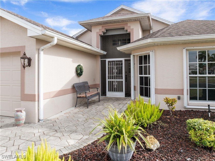 Situated in the heart of the community on an oversized CORNER - Beach Home for sale in North Fort Myers, Florida on Beachhouse.com