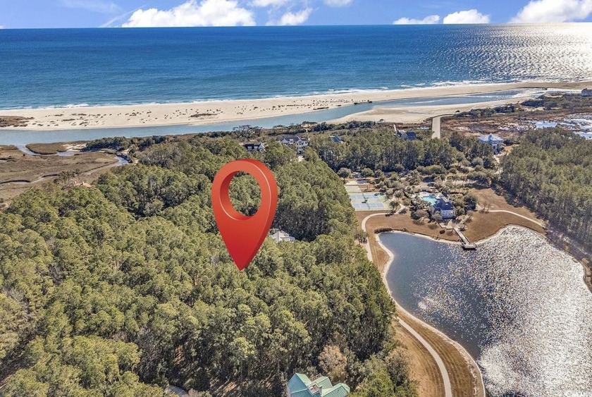 Stunning lakefront homesite overlooking a serene lake in the - Beach Lot for sale in Pawleys Island, South Carolina on Beachhouse.com