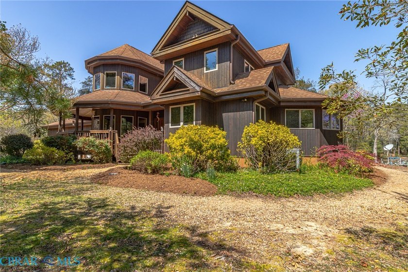 Gorgeous Lindal Cedar home tucked along protected Rock Hole - Beach Home for sale in Reedville, Virginia on Beachhouse.com